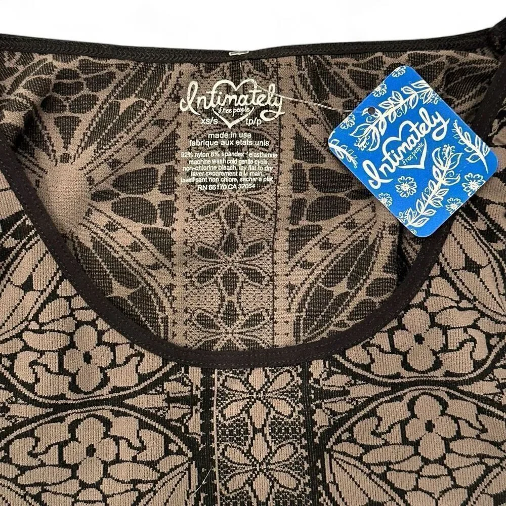 NWT Intimately Free People Bodycon Stretchy Mini Dress XS/S Clubwear Seamless